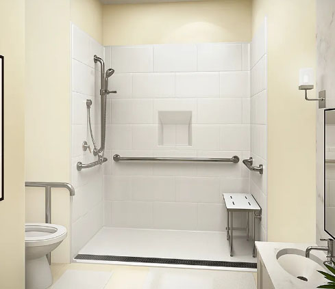 Barrier Free Shower
